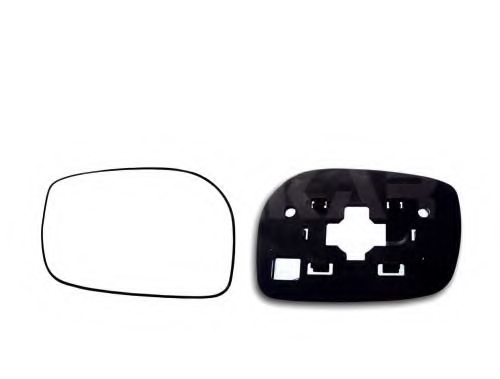 ALKAR 6426956 Mirror Glass, outside mirror
